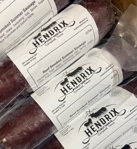 Beef Smoked Summer Sausage