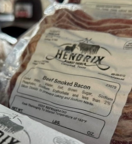 Beef Bacon Ends and Pieces